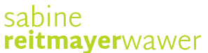Logo Sabine Reitmayer-Wawer grün auf transparent