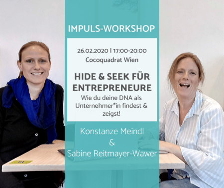 Hide and Seek für Unternehmerinnen Hide and Seek für UnternehmerInnen